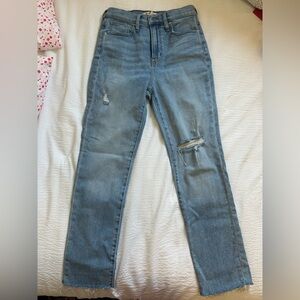 Light wash Madewell the perfect vintage jean size 26